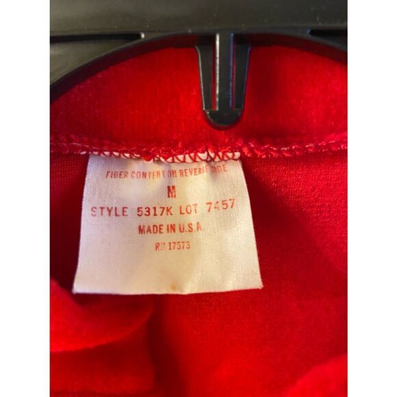 Vintage‎ velour style zipper robe USA Medium M - Picture 3 of 10